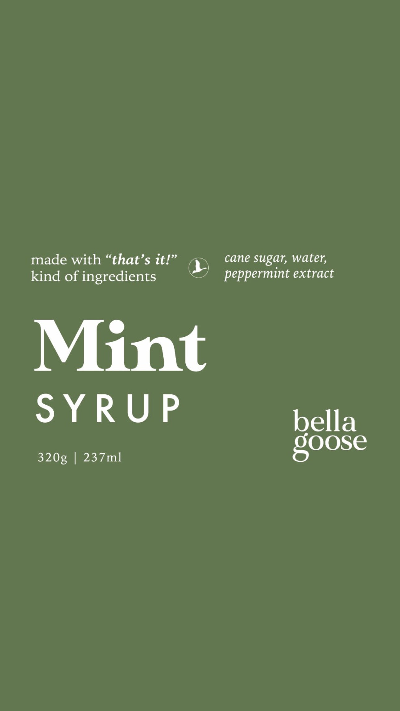 Syrup Mint