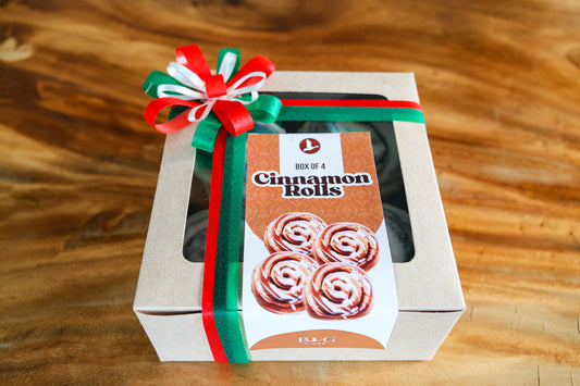BELLA GOOSE FRESH CINNAMON ROLL 4 PK