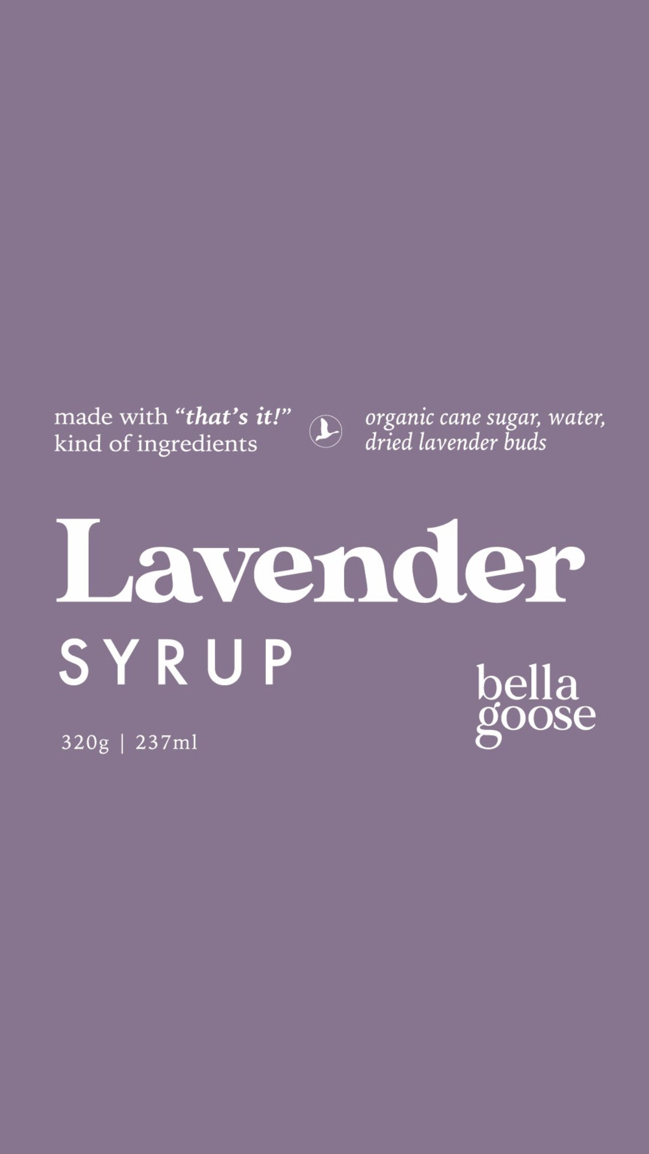 Syrup Lavender