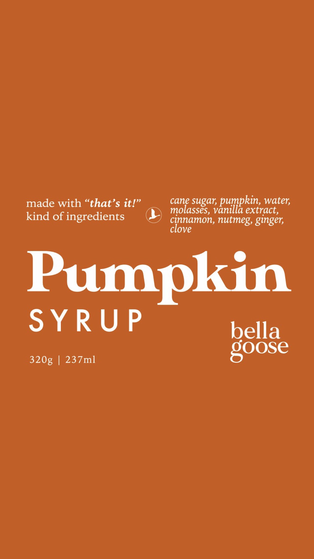 Syrup Pumpkin
